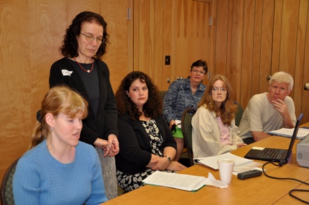 Carol Castellano leading a workshop at the conference.